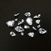 315Pcs 8 Style Teardrop-Shaped Cubic Zirconia Cabochons ZIRC-YS0001-02-5