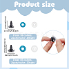 60 Sets 30 Styles Plastic Craft Eyes KY-PH0002-20-2