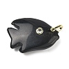 Natural Obsidian Carved Pendants G-G460-01G-04-1
