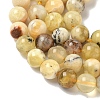 Natural Yellow Opal Beads Strands G-I213-18-6mm-3