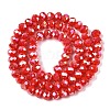 Electroplate Glass Beads Strands LS-EGLA-A044-P6mm-B22-3