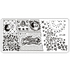 Stainless Steel Nail Art Stamping Plates MRMJ-S048-011-1