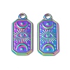 Ion Plating(IP) 304 Stainless Steel Pendants STAS-C066-23M-2
