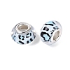 Opaque Resin European Beads RESI-N044-03S-05-3