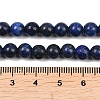 Dyed Natural Grade AA Lapis Lazuli Round Bead Strands X-G-M290-6mm-AA-4