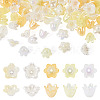 Acrylic Bead Caps OACR-TA0014-45D-1