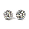 Alloy Rhinestone Beads RB-A034-10mm-A28P-3