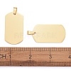 PVD Vacuum Plating 304 Stainless Steel Big Pendants STAS-I140-19E-G-4