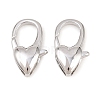 Brass Lobster Claw Clasps KK-H287-08D-P-1