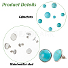   DIY Stone Earring Making Kits DIY-PH0006-10-7