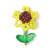 Seed Glass Beaded Pendants PALLOY-MZ00875-03-1