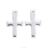 Stainless Steel Cross Charms STAS-M037-14S-1