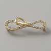 Crystal Rhinestone Shoe Lace Decoration FIND-WH0032-36LG-01-1