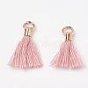 Polycotton(Polyester Cotton) Tassel Pendant Decorations FIND-S275-25G-1