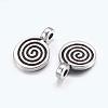 Tibetan Style Alloy Charms X-LF0339Y-2