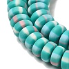 Polymer Clay Beads Strands CLAY-H006-02G-3