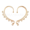 Alloy Ear Cuff Findings PALLOY-N176-09KCG-1