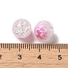 Duotone Spray Painted Crackle Acrylic Beads OACR-G029-02A-3