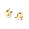 Brass Enhancer Shortener Pendant Bails KK-G600-22G-2