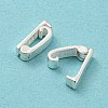 925 Sterling Silver Watch Band Fold Over Clasps with 925 Stamp STER-B002-04A-S-3