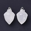 Natural Quartz Crystal Pendants G-G842-01G-3