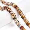 Natural Crazy Agate Beads Strands G-T138-56-1