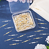 200Pcs 2 Colors Iron Bowknot Buckles IFIN-TA0001-71-5