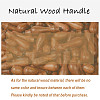 DIY Wood Wax Seal Stamp AJEW-WH0131-313-3