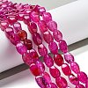 Natural Dragon Veins Agate Beads Strands G-G172-01R-1