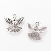 Tibetan Style Alloy Pendants TIBEP-Q063-94AS-RS-1
