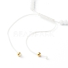 Adjustable Nylon Thread Braided Bead Bracelets Set BJEW-JB06440-13