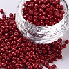 Baking Paint Glass Seed Beads SEED-US0003-3mm-K14-1