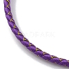 Adjustable Polyester Cord Braided Bracelets BJEW-Z085-01G-25-2