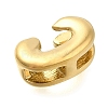 Ion Plating(IP) 304 Stainless Steel Slide Charms STAS-B075-37G-C-2