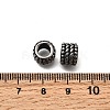 304 Stainless Steel European Tube Beads STAS-D382-15AS-2