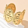 304 Stainless Steel Cuff Bangles for Women AJEW-P127-13G-3