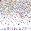 580Pcs 14 Styles Glass Rhinestone Cabochons GGLA-FG0001-06-1
