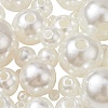 About 1173pcs ABS Plastic Imitation Pearl Beads KY-CJ0001-96-3