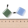 Synthetic Noctilucent Stone/Luminous Stone Pendants G-Z054-06C-4