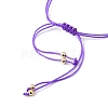 Adjustable Nylon Cord Braided Bead Bracelets BJEW-JB05489-04-3