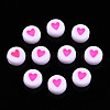 Opaque Acrylic Beads MACR-N008-57F-1