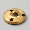 1-Hole Alloy Shank Buttons BUTT-WH0031-38B-2
