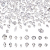 320Pcs 16 Style Cubic Zirconia Cabochons ZIRC-YS0001-03-1