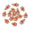 15Pcs 3 Styles Christmas Opaque Resin Pendants RESI-YW0004-76-1