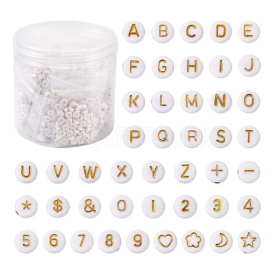 1860Pcs Plating Acrylic Beads PACR-PJ0001-01-1
