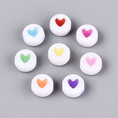Acrylic Beads MACR-T009-08-1