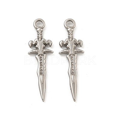 Non-Tarnish 304 Stainless Steel Pendants STAS-O004-06D-P-1
