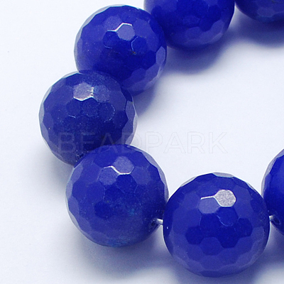 Natural White Jade Bead Strands G-R166-12mm-13-1