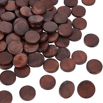 100Pcs Natural Pear Wood Beads WOOD-PH0002-36-1