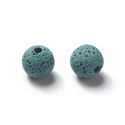 Unwaxed Natural Lava Rock Beads X-G-F325-8mm-A05-1